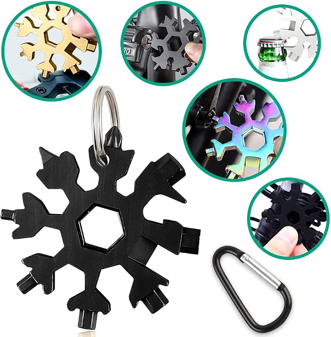 Multiherramienta Copo de Nieve 18 en 1 (Oferta 2x1)