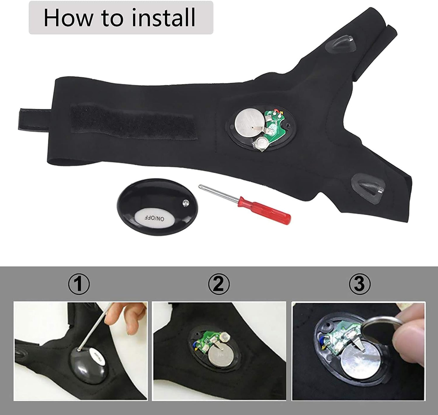Guante Linterna Led