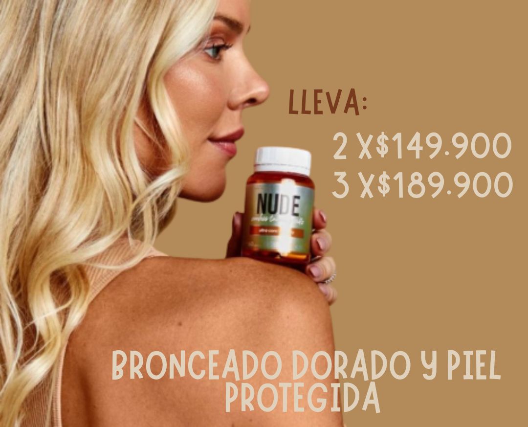 NUDE Capsulas Para Bronceo