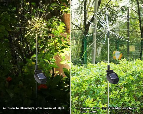 GlowFire Solar Lights (Luces artificiales jardín)
