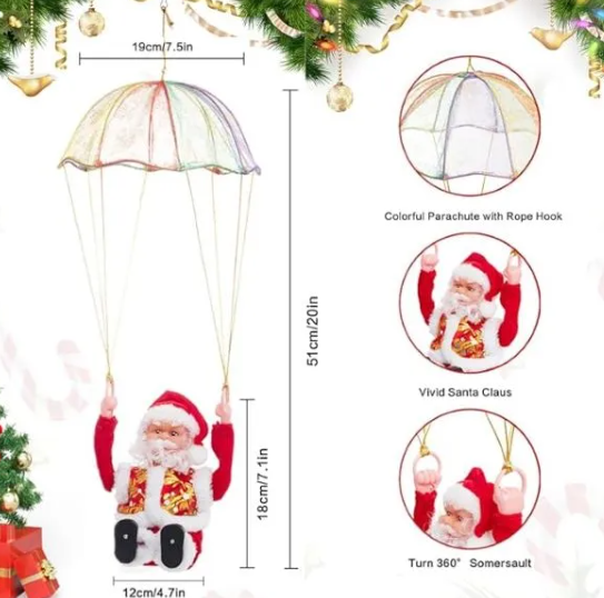 Parachute Santa (Santa Paracaidista)