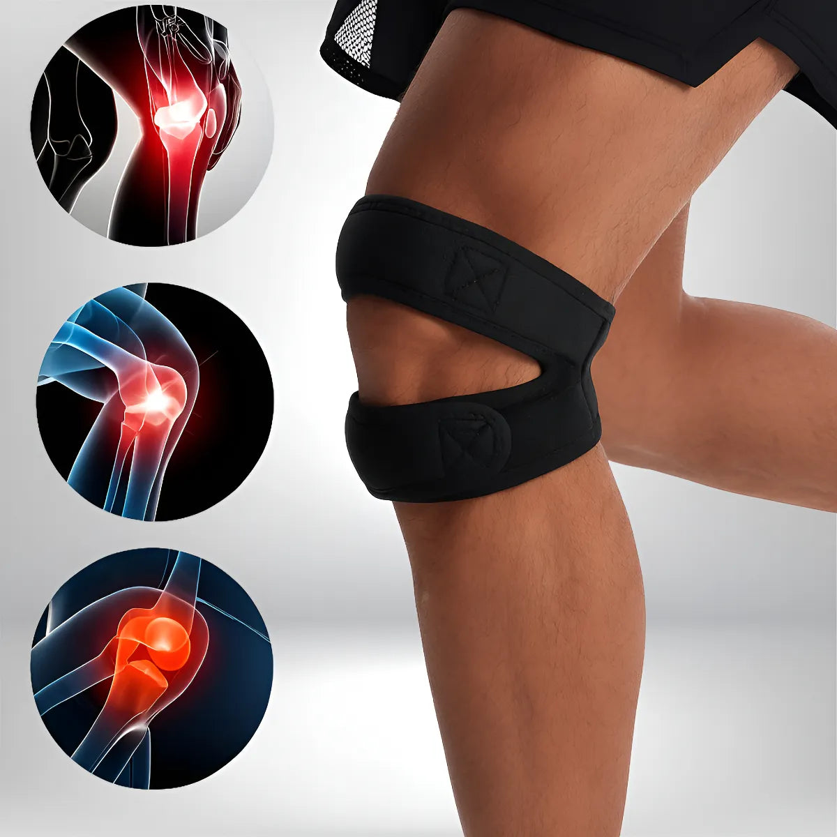 Rodillera Ortopédica Soporte de Rotula 2X1