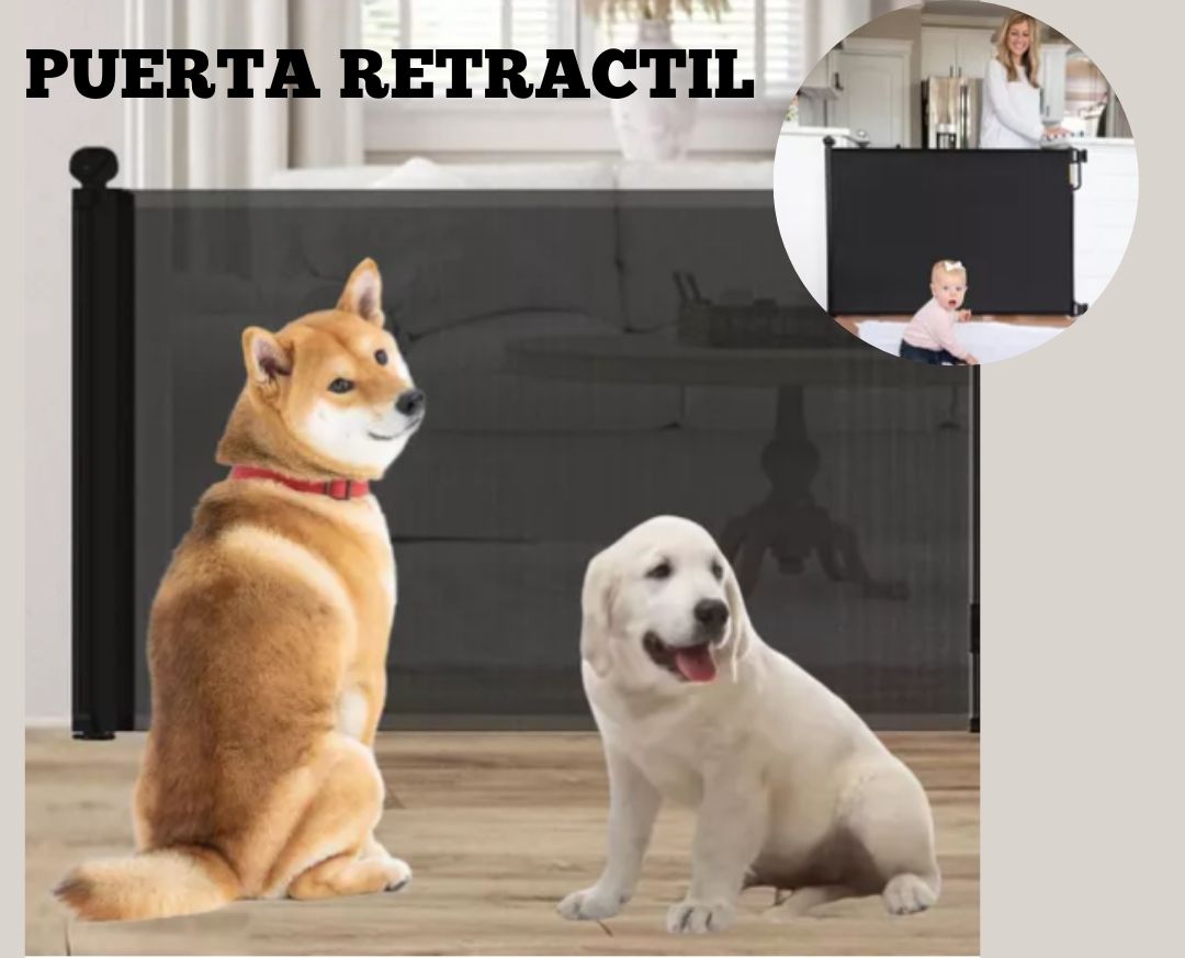 Puerta Retráctil Para Mascotas