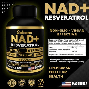 NAD + Resveratrol 100 softgel