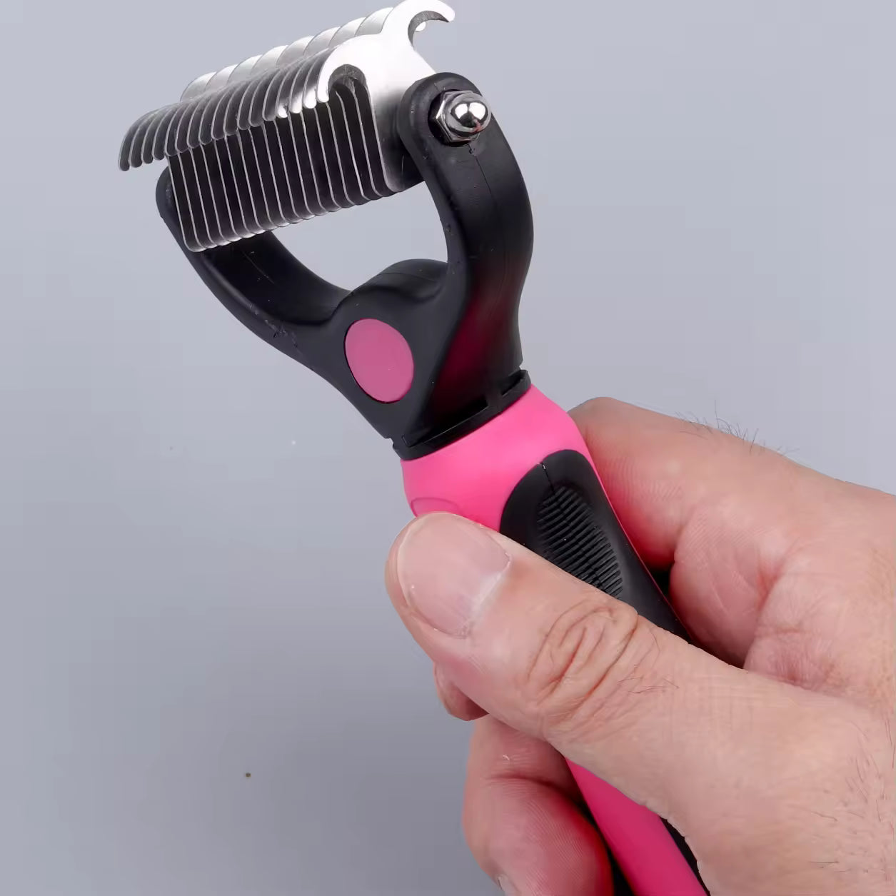 Cepillo para Mascotas de doble Dentadura 2x1