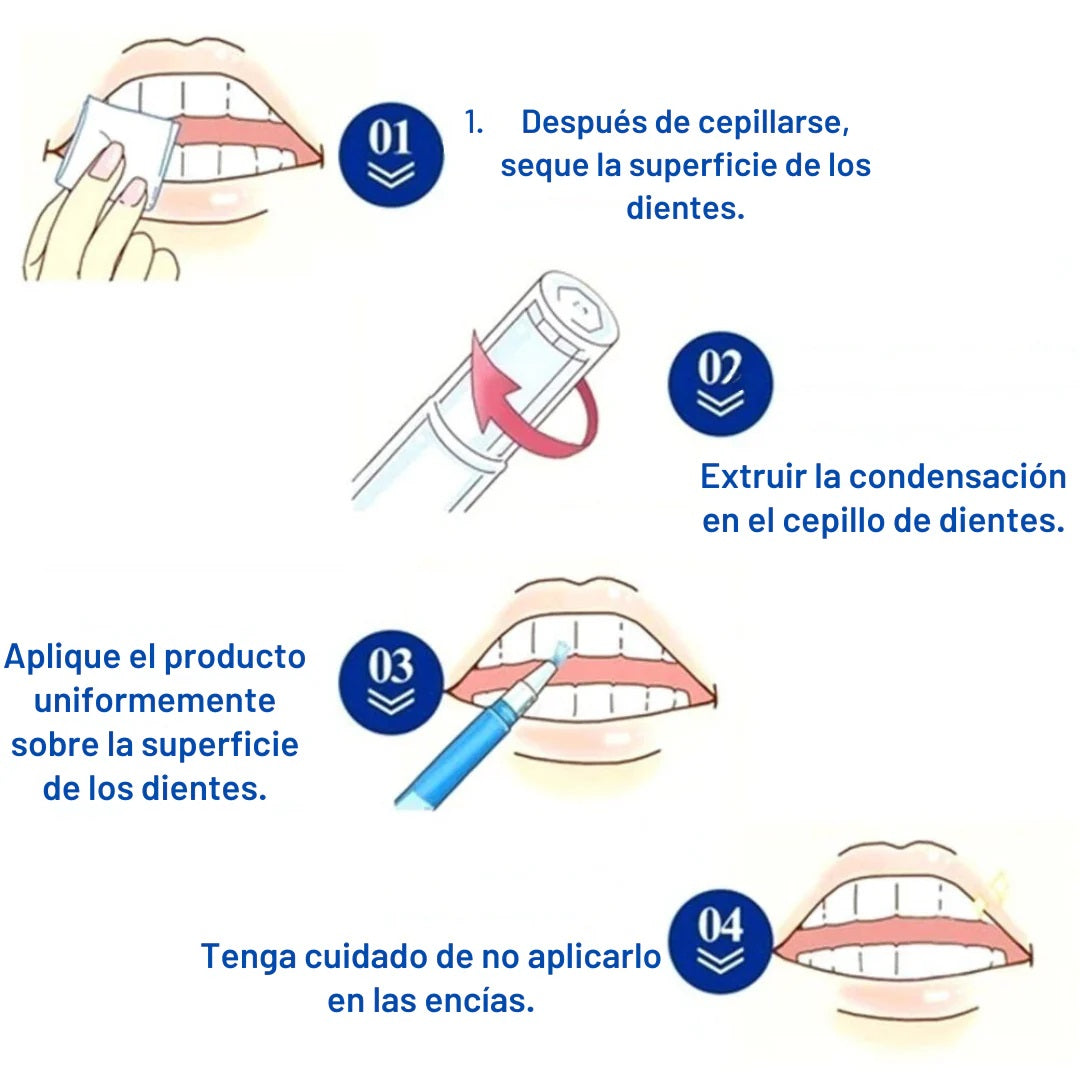 Lapiz Blanqueador De Dientes  2X1