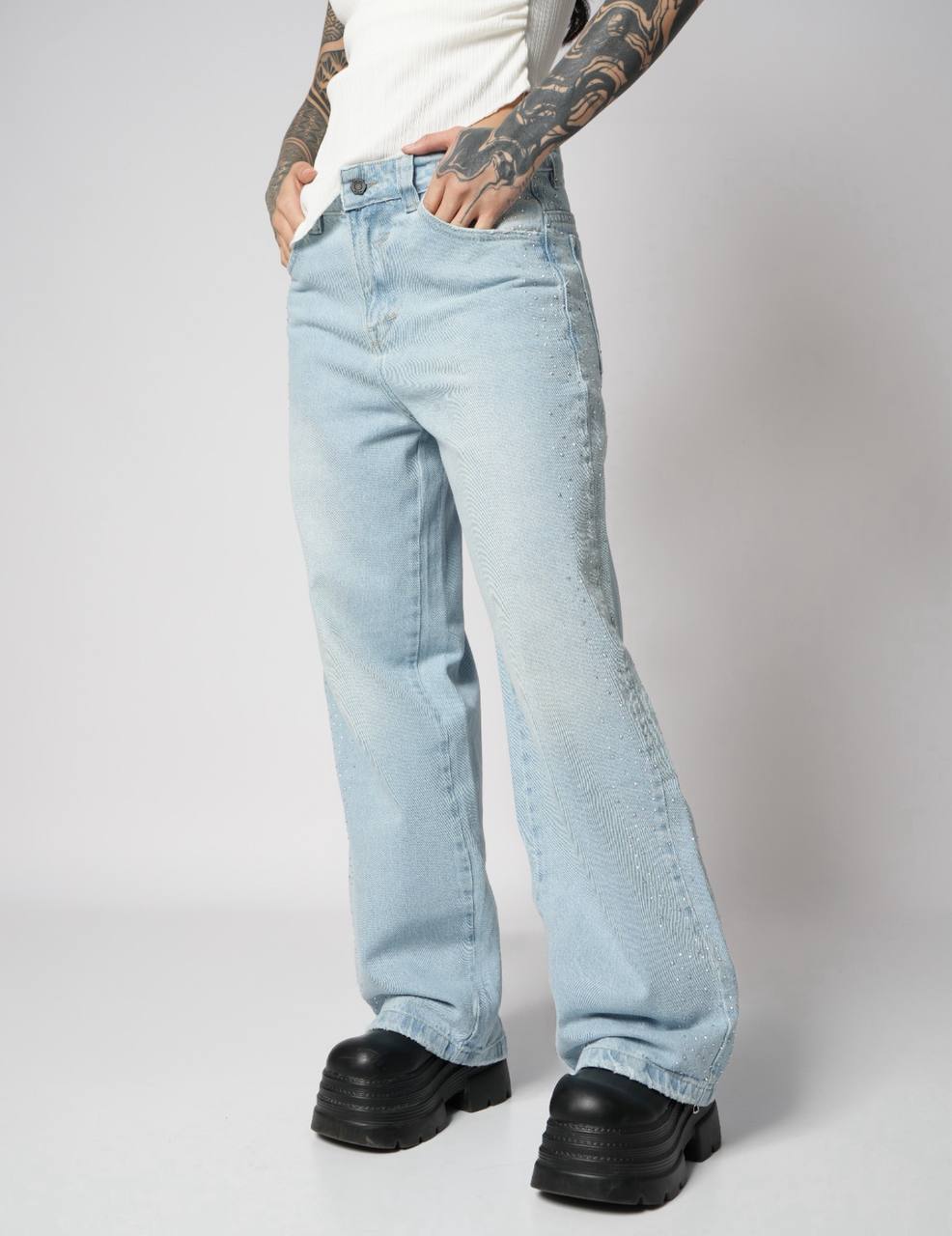 Pantalón Jean Baggy Leg