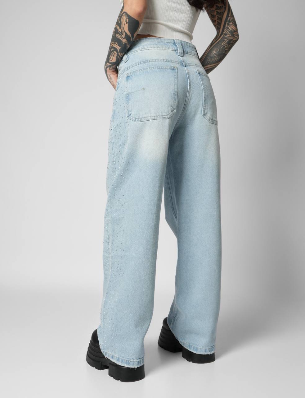 Pantalón Jean Baggy Leg