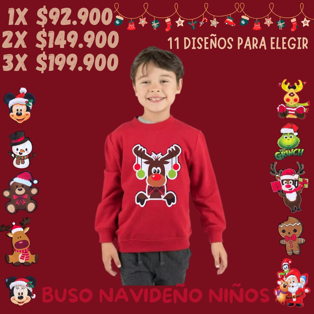 Buso Navideño Niños