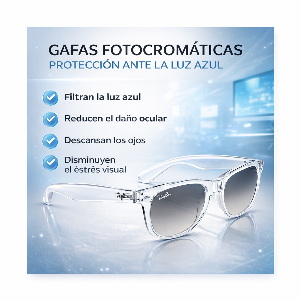 Gafas Fotocromáticas - Cuida tu visión