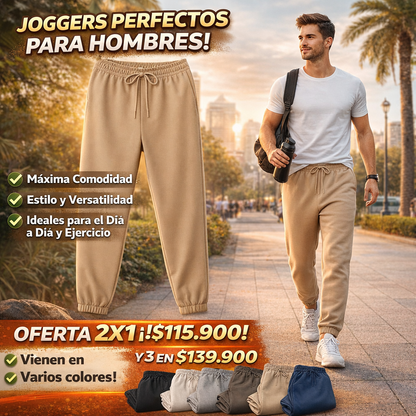 Pantalón jogger Para Hombre 2X1