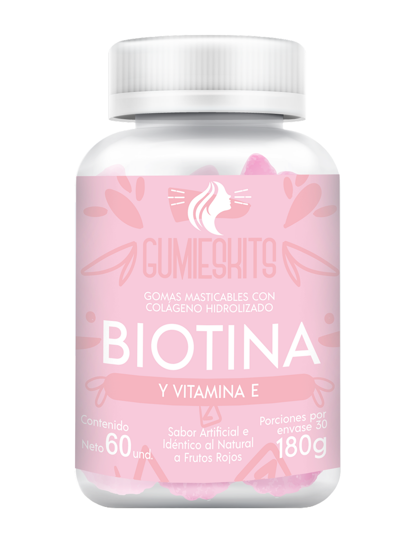 Gomitas Biotina + Vitamina E x 60 unid