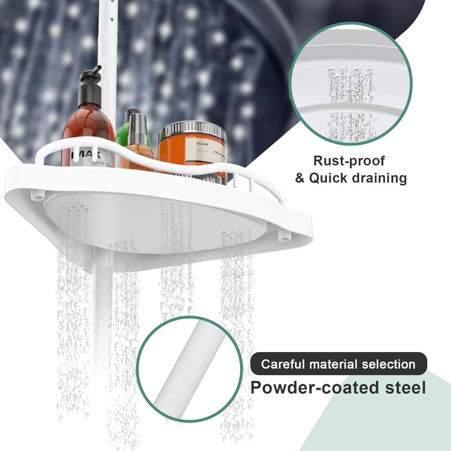 ShowerPro Organizer ™(Estante esquinero)