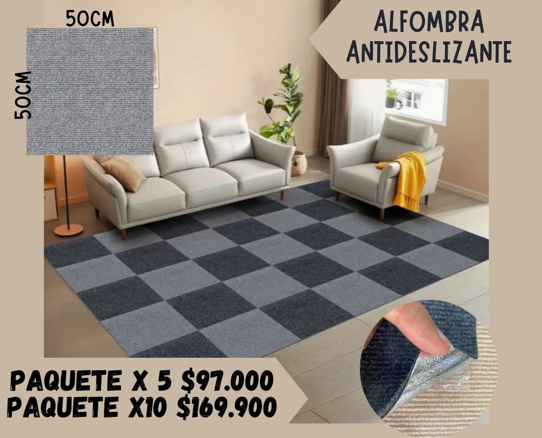 Alfombra Antideslizante x5