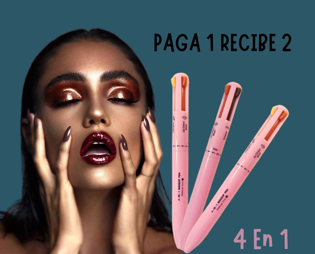 Lápiz De Maquillaje 4 En 1