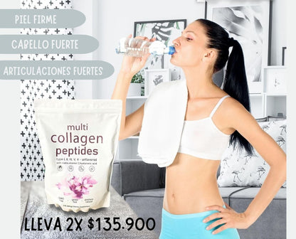 Multicollageno con péptidos