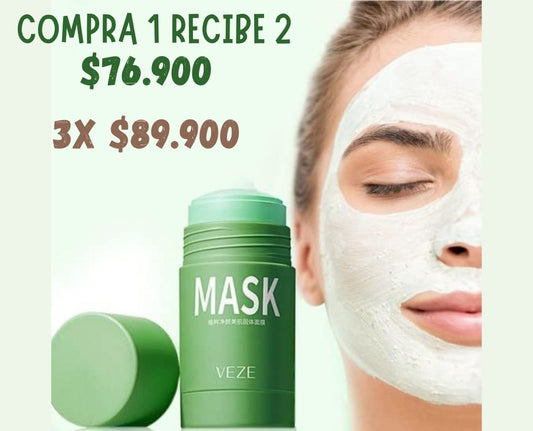 Green Mask Stick - Paga 1 Lleva 2