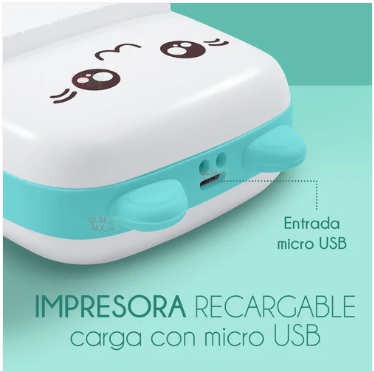 MiniPrint Go + (10 Rollos para imprimir GRATIS)