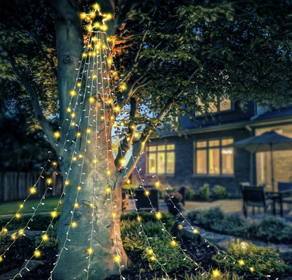 Christmas Light Curtain (Cortina 3mts con estrella )