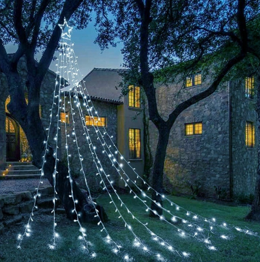 Christmas Light Curtain (Cortina 3mts con estrella )