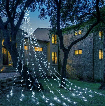 Christmas Light Curtain (Cortina 3mts con estrella )