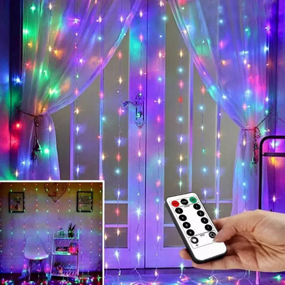 Colorful Light Curtain (cortina Luces 3x2mtrs)