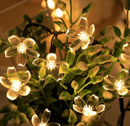 Garden Glow Garland (Luces Flores 5mtrs )