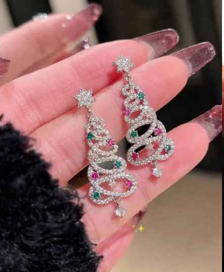 Aretes Navideños