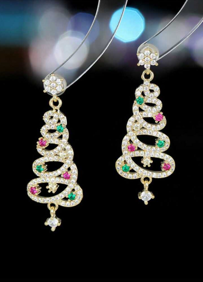 Aretes Navideños