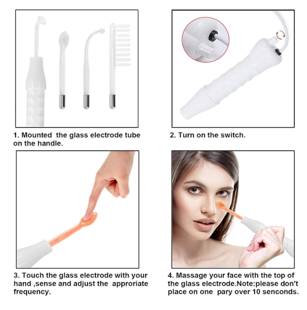 Terapia Alta Frecuencia (Frequency Skin Wand)