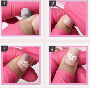 Set Pincel para Uñas X 6