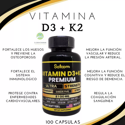 Vitamina D3+K2