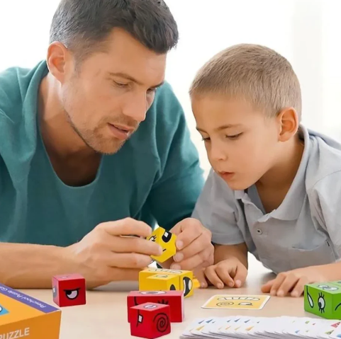 Rompecabezas Cubo Tipo Montessori