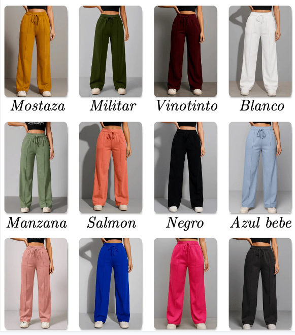 Pantalón bota recta Dama