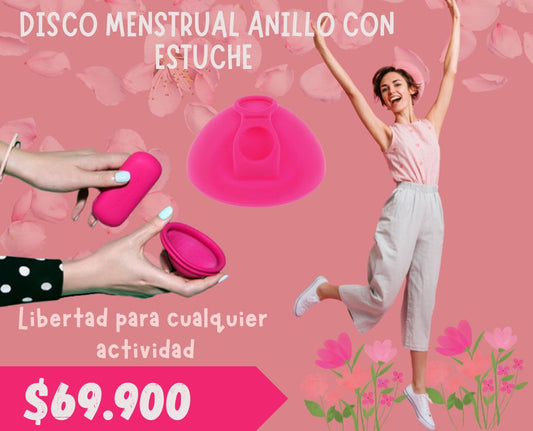 Disco Menstrual Con aro