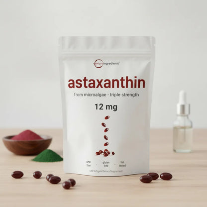 Astaxanthin – Antioxidante Natural: Piel Radiante y Vista Saludable