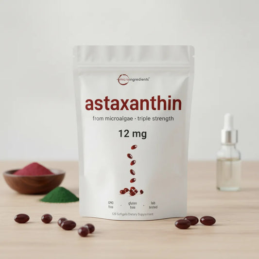 Astaxanthin – Antioxidante Natural: Piel Radiante y Vista Saludable
