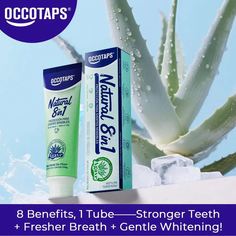 Natural 8 en 1 Pasta Dental