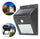Lámpara 30 LED Panel Solar Exterior 2x1