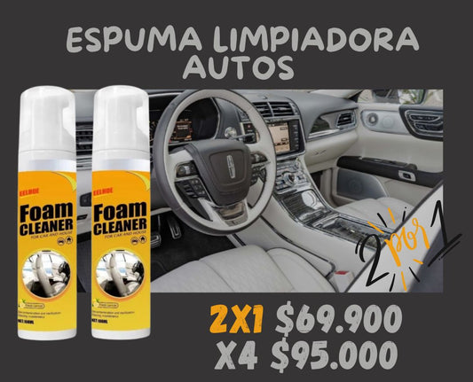 Espuma limpiadora Para Carros