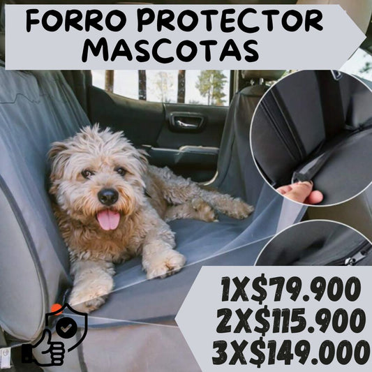 Forro Protector de Asiento Mascotas