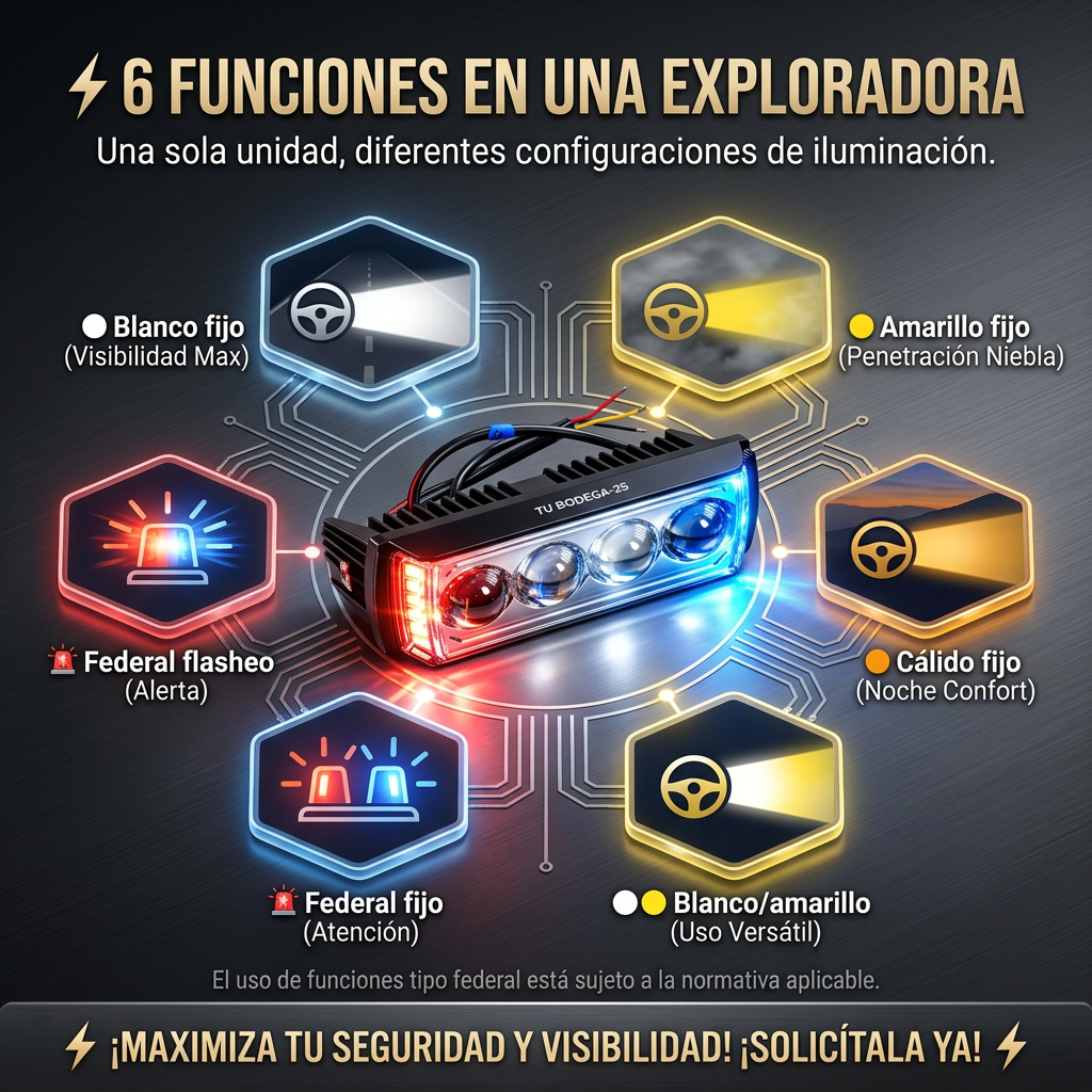 Exploradoras de 4 lupas