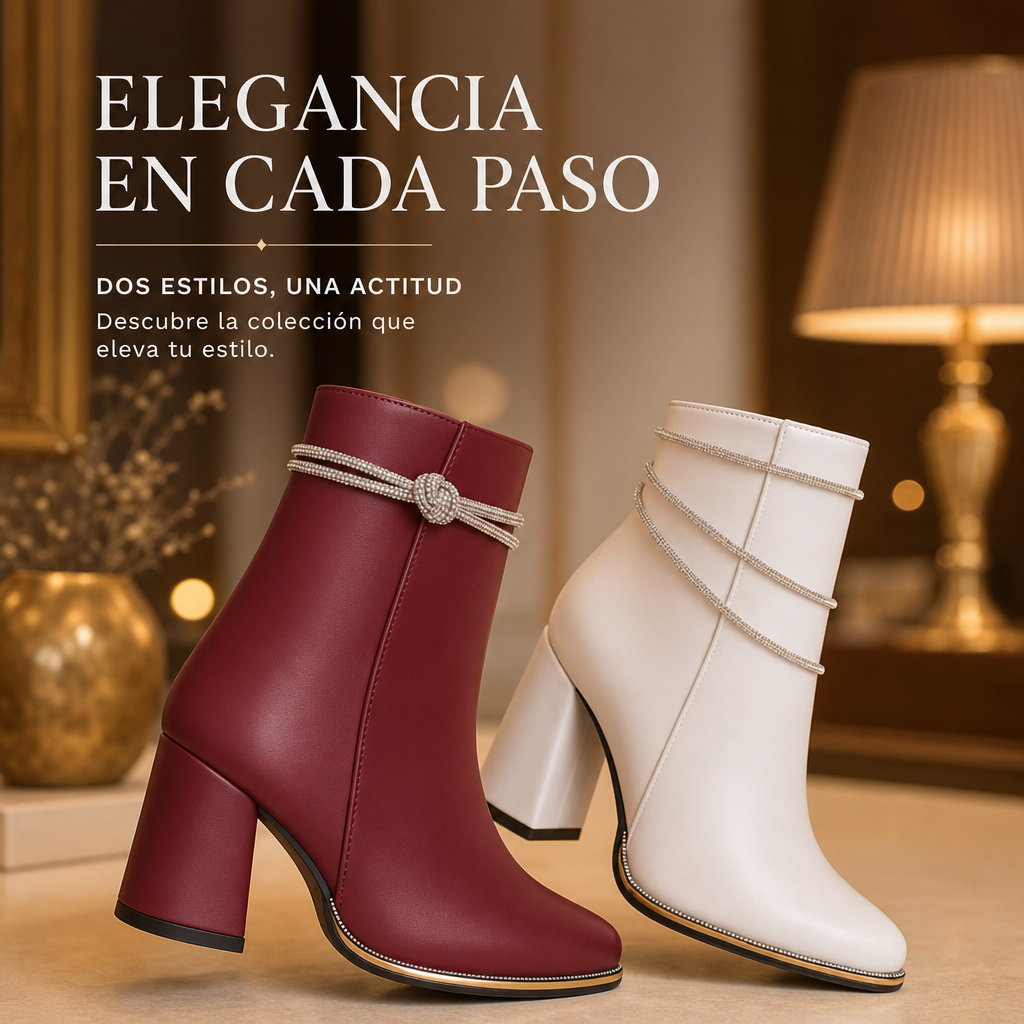 Oferta Liquidación Dos pares de Botines A precio de uno