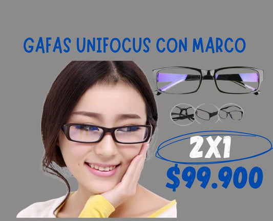 Gafas Multifocales Con Marco (2X1)