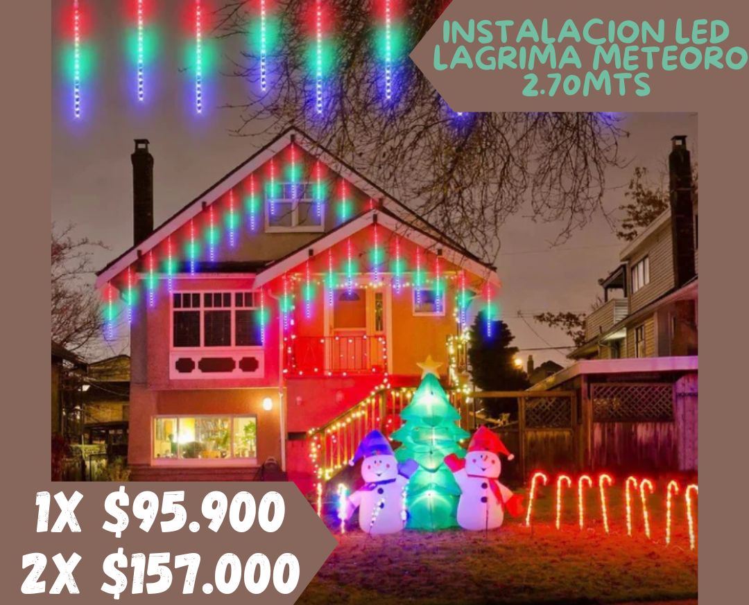 Cosmic Rain LEDs (Luces lluvia Meteoro )