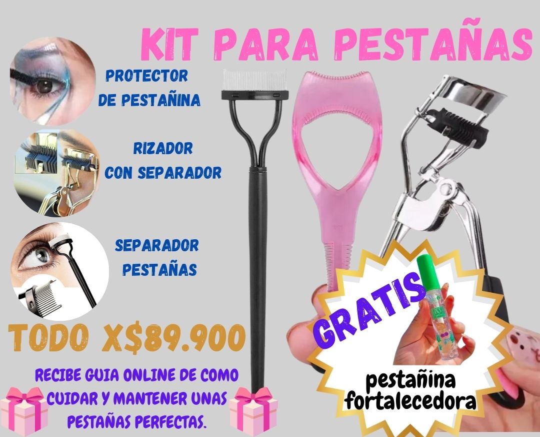 Kit para pestañas