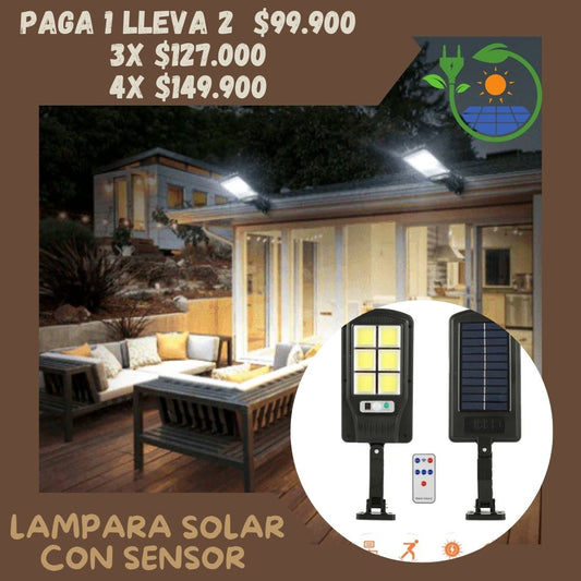 SmartShine (Lampara Solar Con Sensor)