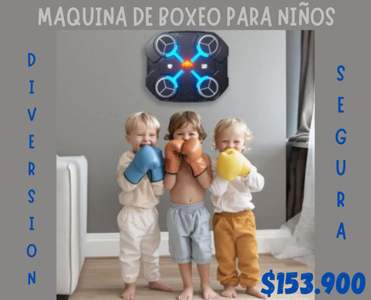 Maquina de boxeo para niños