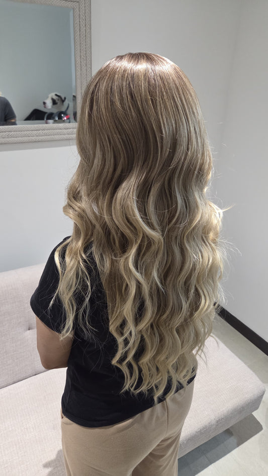 NovaSilk Wigs - Pelucas onduladas de 80 cm