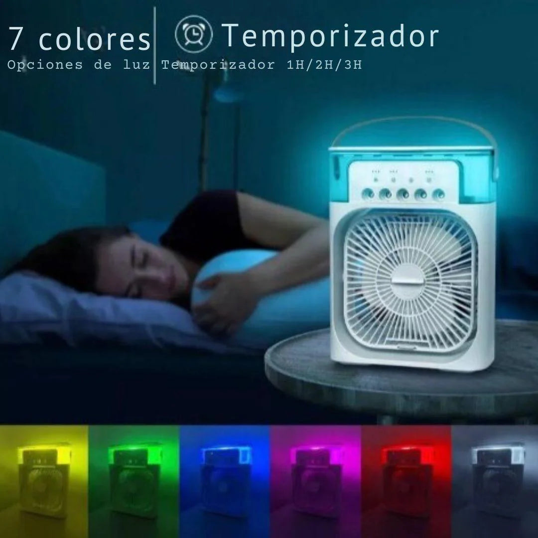 Mini Aire Acondicionado Iluminado